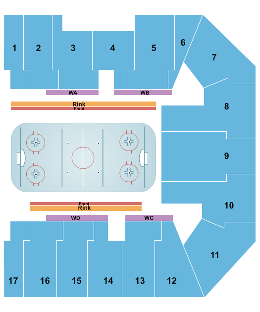 bp pulse LIVE Disney On Ice Seating Chart